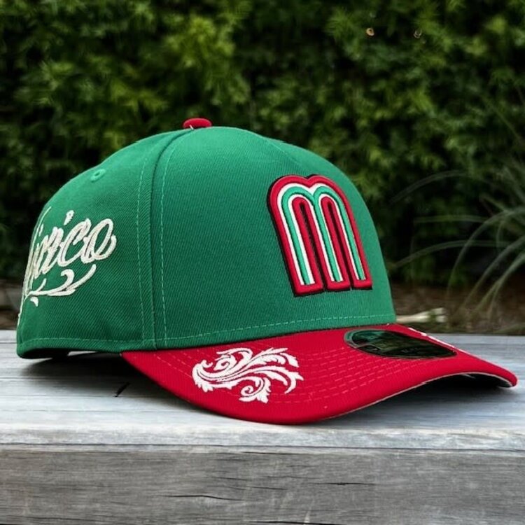 New Era Mexico Green/Red Damask SP 940AF M-Crown