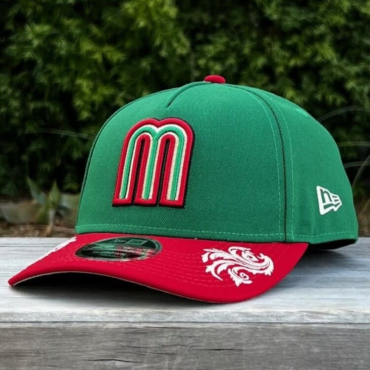 New Era Mexico Green/Red Damask SP 940AF M-Crown