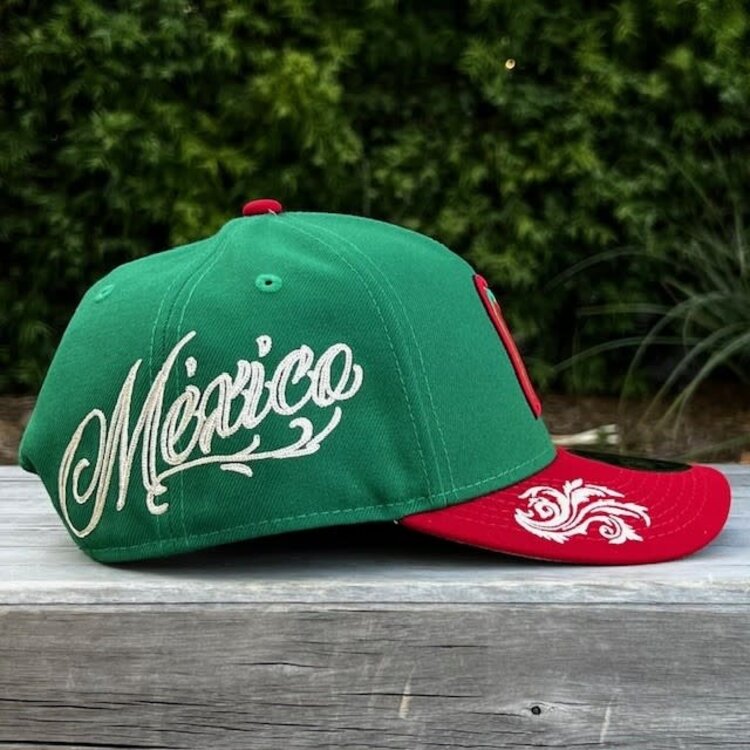 New Era Mexico Green/Red Damask SP 940AF M-Crown
