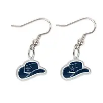 Wincraft Dallas Cowboys Dangling J Hook Hat Earrings