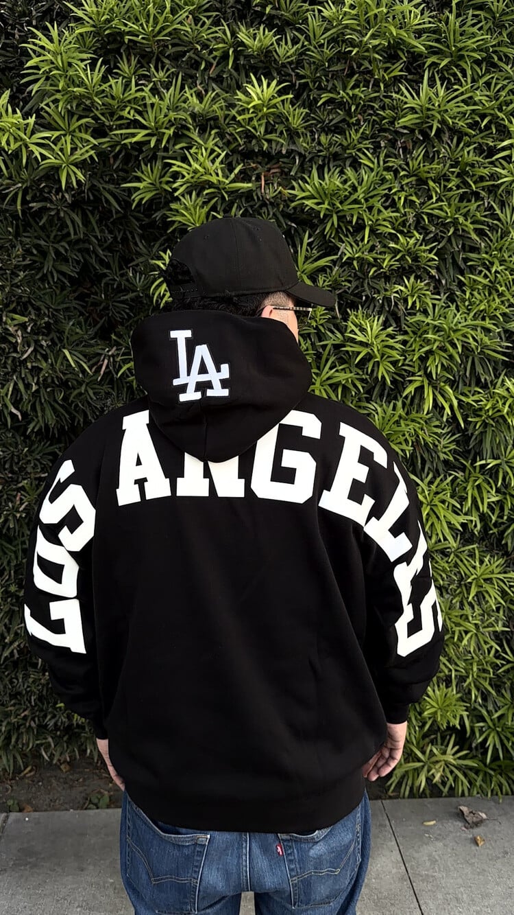 Pro Standard LA Dodgers Black Wingspan Hoodie