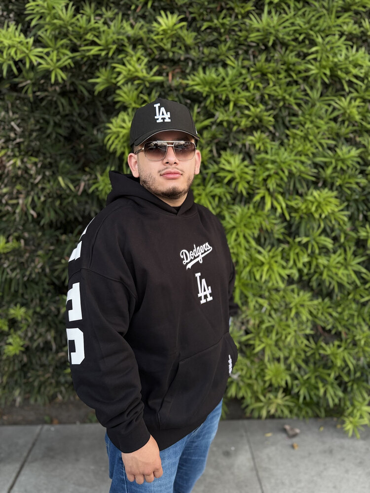 Pro Standard LA Dodgers Black Wingspan Hoodie