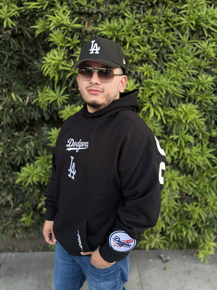 Pro Standard LA Dodgers Black Wingspan Hoodie