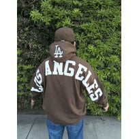 Pro Standard LA Dodgers Brown Wingspan Hoodie