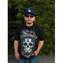 Pro Standard LA Dodgers Black Eternal Skull Tee