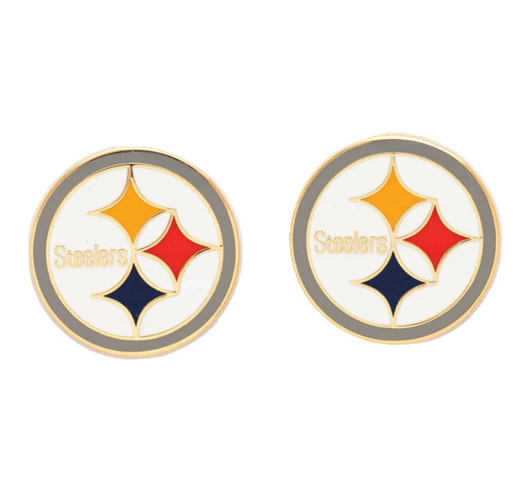 Wincraft Steelers Logo Stud Post Earrings