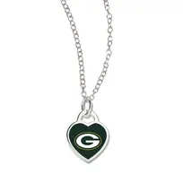 Wincraft NFL Green Bay Packers Necklace w/3D Heart