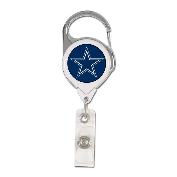 Wincraft Cowboys Retractable Premium Badge Holder