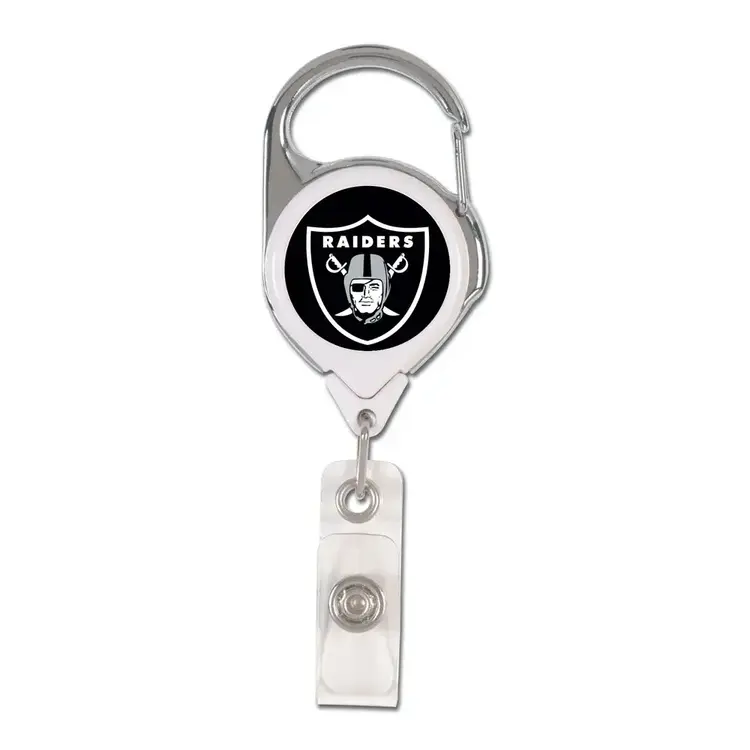 Wincraft Raiders Retractable Premium Badge Holder