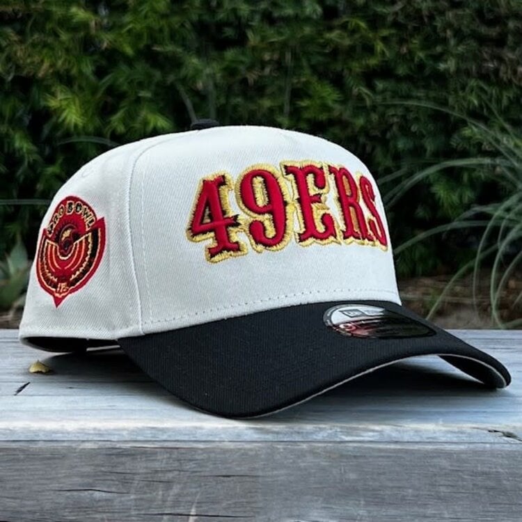 New Era 49ers Stone/Black Retro 1996 Pro Bowl 940 A-Frame