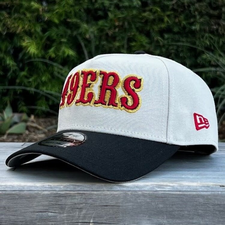 New Era 49ers Stone/Black Retro 1996 Pro Bowl 940 A-Frame