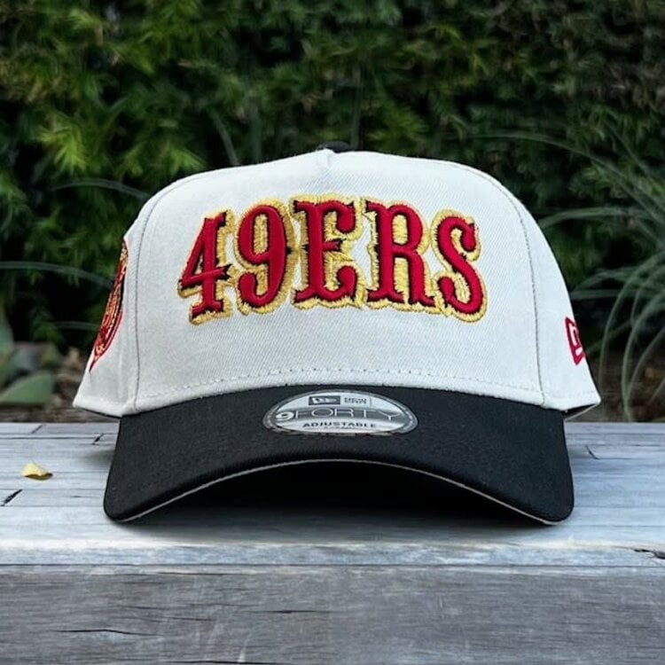 New Era 49ers Stone/Black Retro 1996 Pro Bowl 940 A-Frame