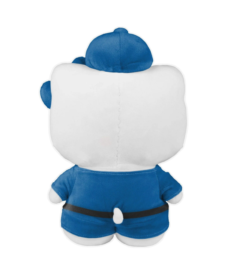 FOCO LA Dodgers x Hello Kitty 2025 Back To Back World Series Champions Team Color Plush Jersey