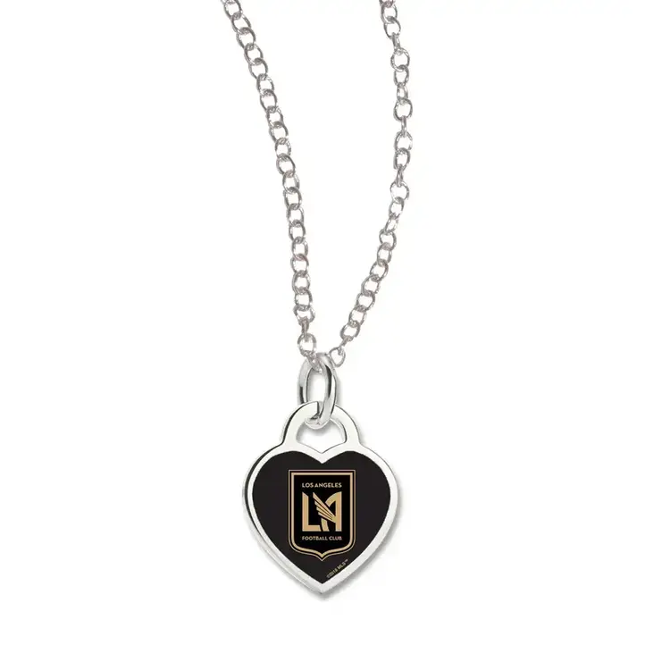 Wincraft MLS LAFC Necklace w/3D Heart