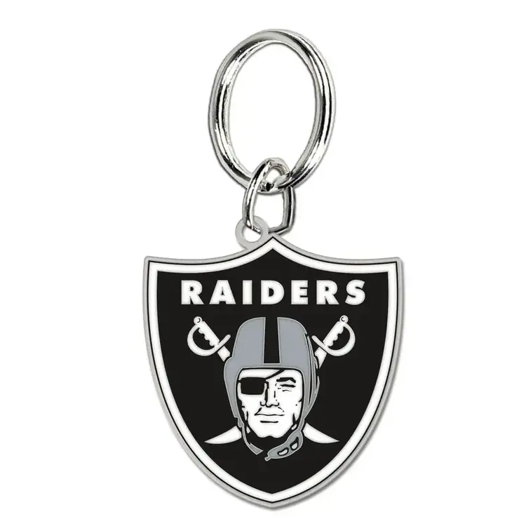 Wincraft Raiders Logo Cloisonne Keychain