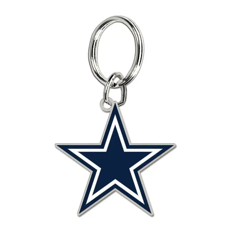 Wincraft Cowboys Logo Cloisonne Keychain