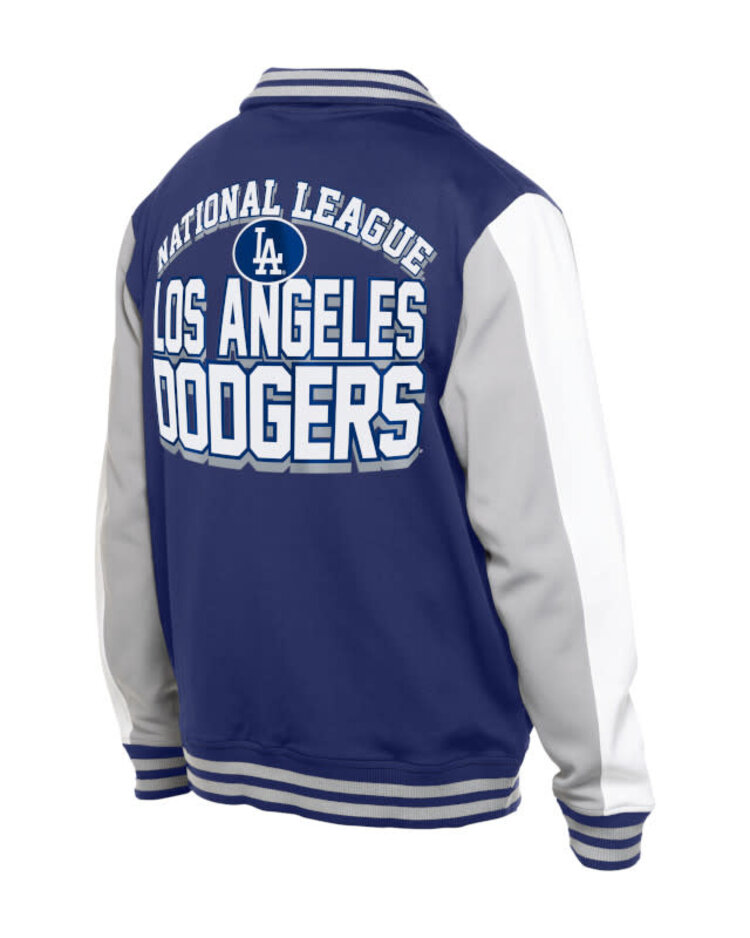 New Era LA Dodgers NE Men's Game Day Royal/Gray Track Jacket