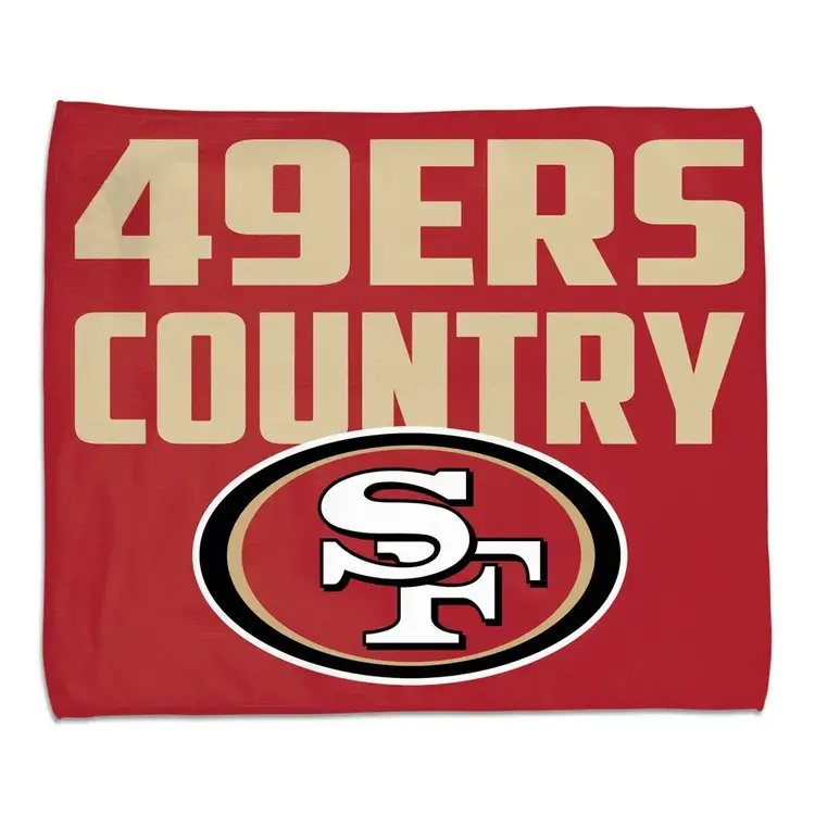 Wincraft NFL SF 49ers Country 15" x 18" Rally Towel