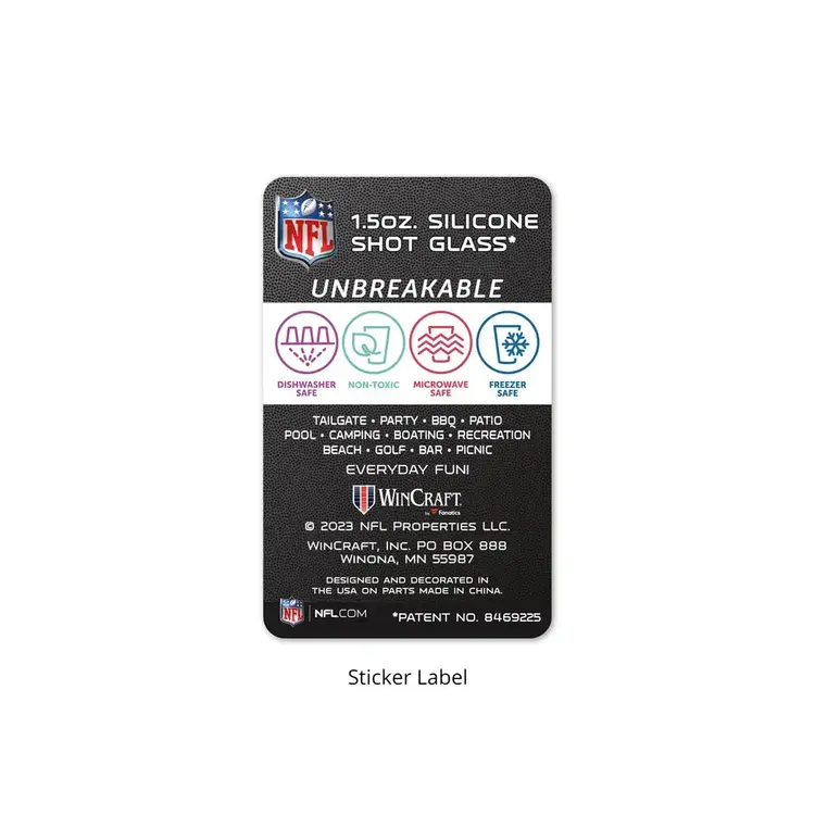 Wincraft Dallas Cowboys 1.5 oz Icicle Silicone Shot Glass