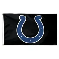Wincraft NFL Colts Deluxe 3'x5' Flag Black