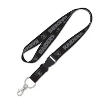 Wincraft Raiders Blackout Lanyard