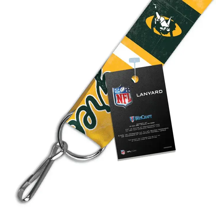Wincraft Team Color 2-Tone Lanyard - NFL Packers