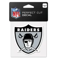 Wincraft Small Decal 4"x4" NFL Raiders Retro