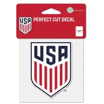 Wincraft Small Decal 4"x4" USA Soccer National Team