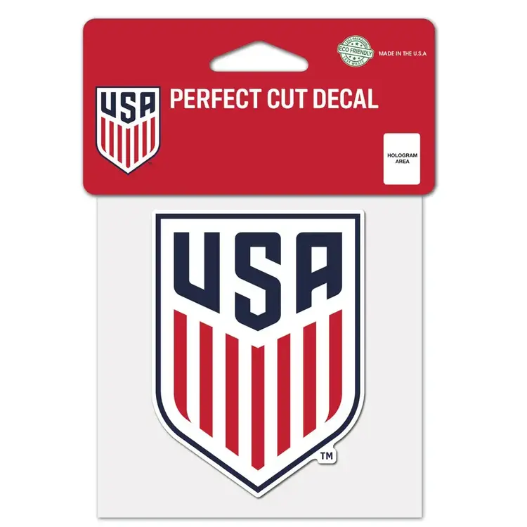 Wincraft Small Decal 4"x4" USA Soccer National Team