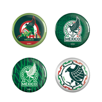 Wincraft Mexico Soccer International Team Button 4-Pack