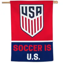 Wincraft Single-Sided Vertical Flag 28 in x 40 in - USA National Soccer Team