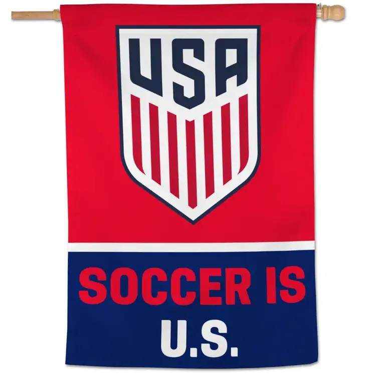 Wincraft Single-Sided Vertical Flag 28 in x 40 in - USA National Soccer Team