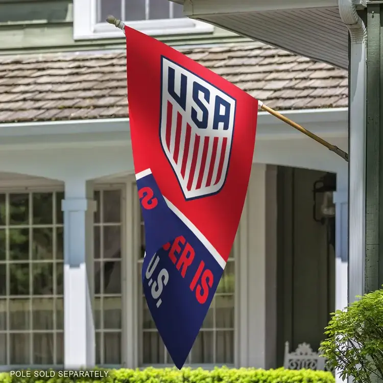 Wincraft Single-Sided Vertical Flag 28 in x 40 in - USA National Soccer Team