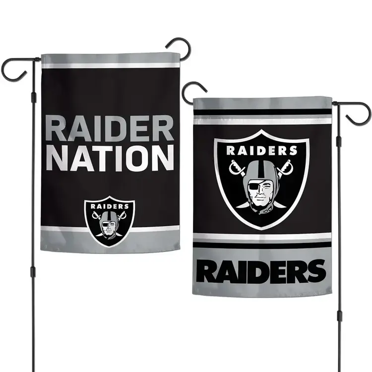 Wincraft NFL Raiders 2-Sided Garden Flag 12.5" x 18"