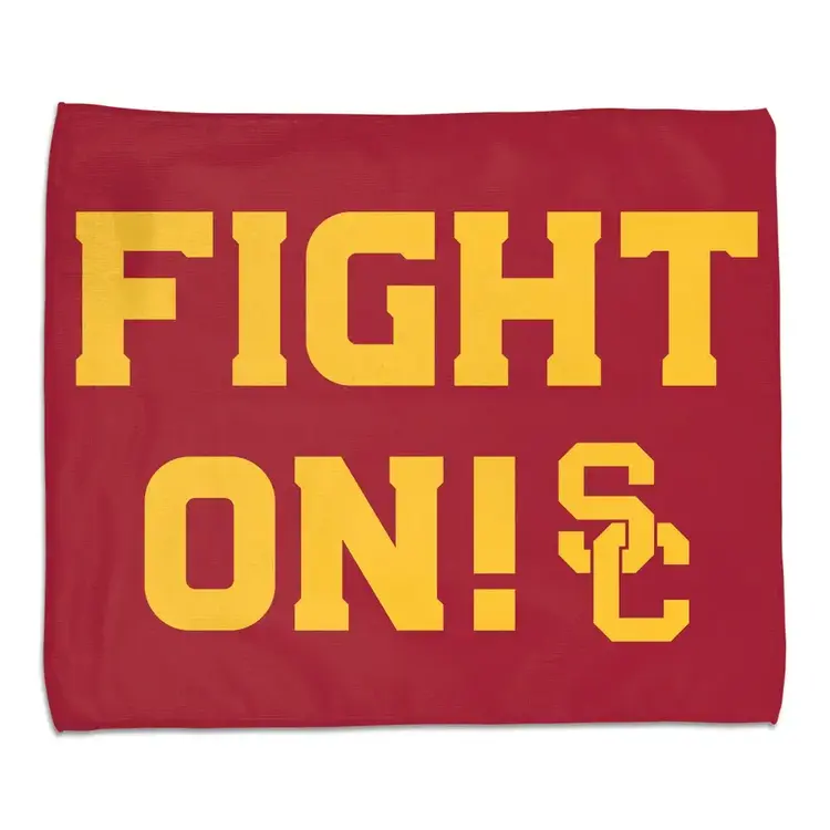 Wincraft USC Trojans 15" x 18" Fight On Rally Towel