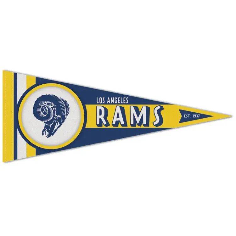 Wincraft LA Rams Premium Pennant 12" x 30" Retro