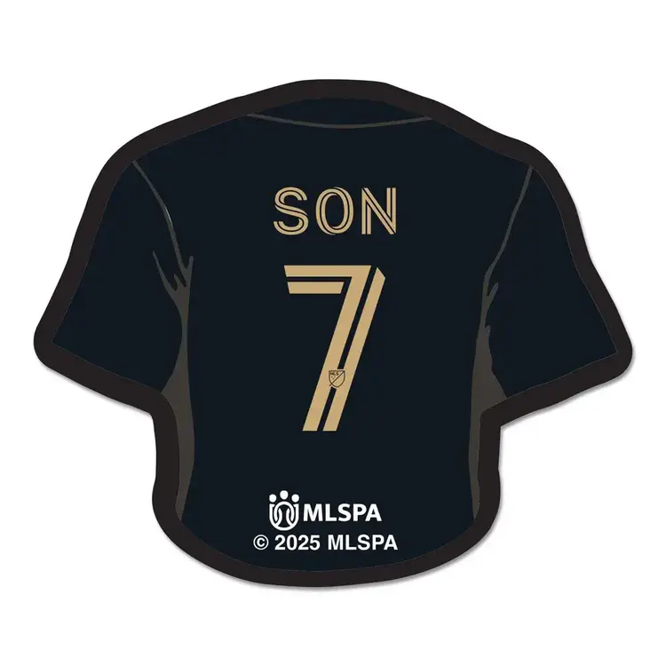 Wincraft MLS LAFC Son Heung-min #7 Jersey Collector Pin