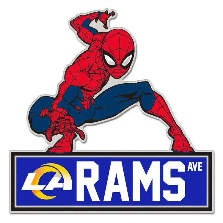 Wincraft LA Rams x Spiderman Pin
