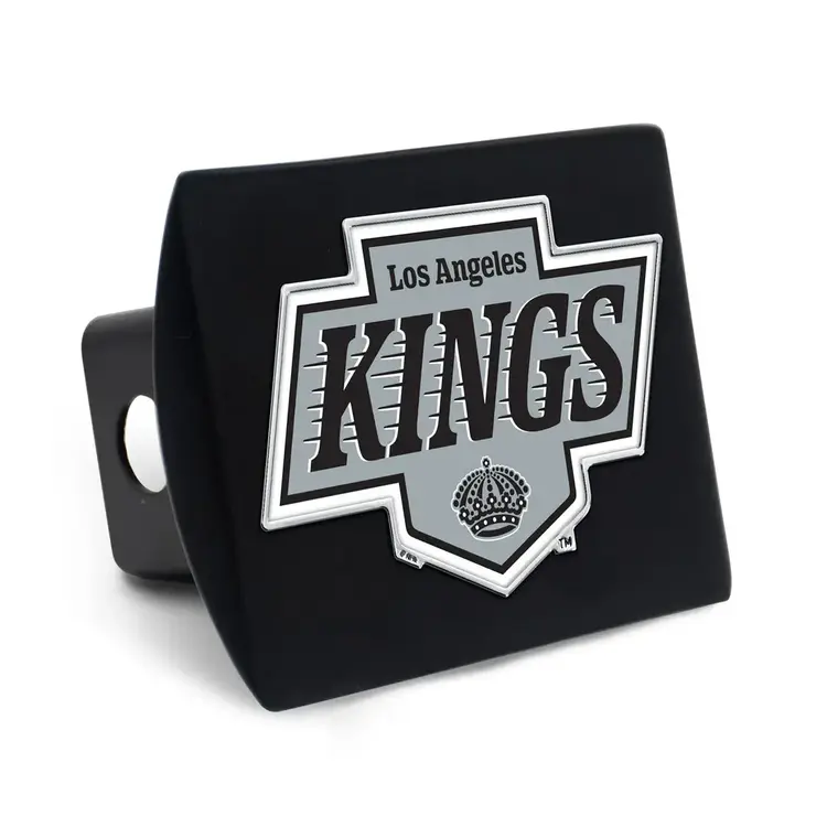 Wincraft Trailer Hitch Cover Black with Metal Emblem - NHL LA Kings