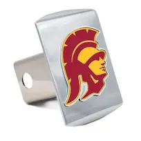 Wincraft Trailer Hitch Cover Chrome Team Logo - NCAA USC Trojans