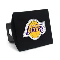 Wincraft Trailer Hitch Cover Black with Metal Emblem - NBA LA Lakers