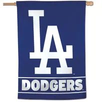 Wincraft LA Dodgers Block 28" x 40" Vertical 1-Sided Banner Flag
