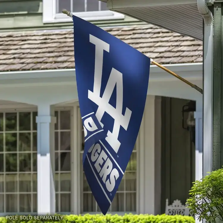Wincraft LA Dodgers Block 28" x 40" Vertical 1-Sided Banner Flag
