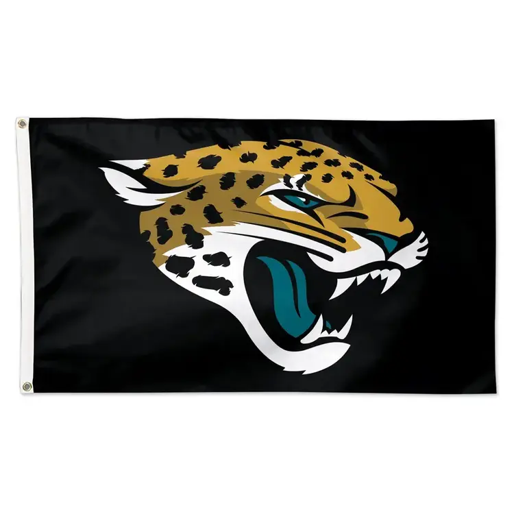 Wincraft NFL Jacksonville Jaguars Black Deluxe 3'x5' Flag