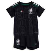 Majestic Mexico National Team adidas Infant 2026 Replica Mini Kit Third Jersey & Shorts - Black