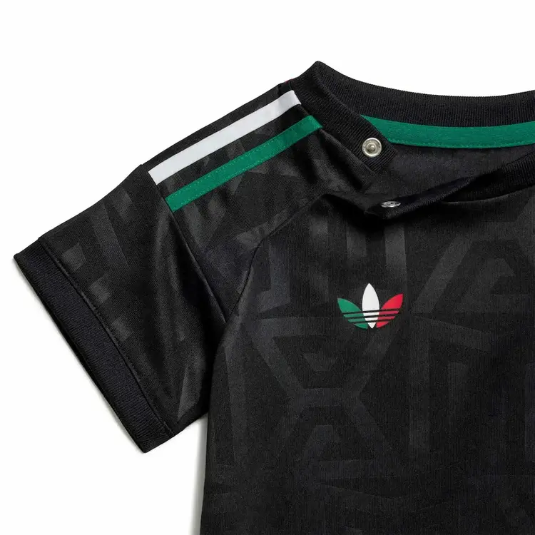 Majestic Mexico National Team adidas Infant 2026 Replica Mini Kit Third Jersey & Shorts - Black