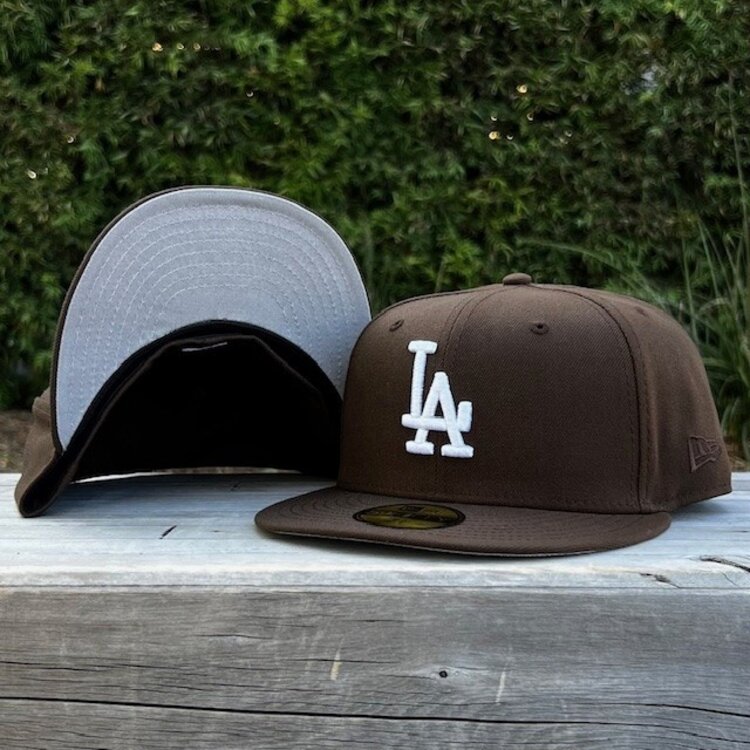 New Era LA Brown White Gray UV