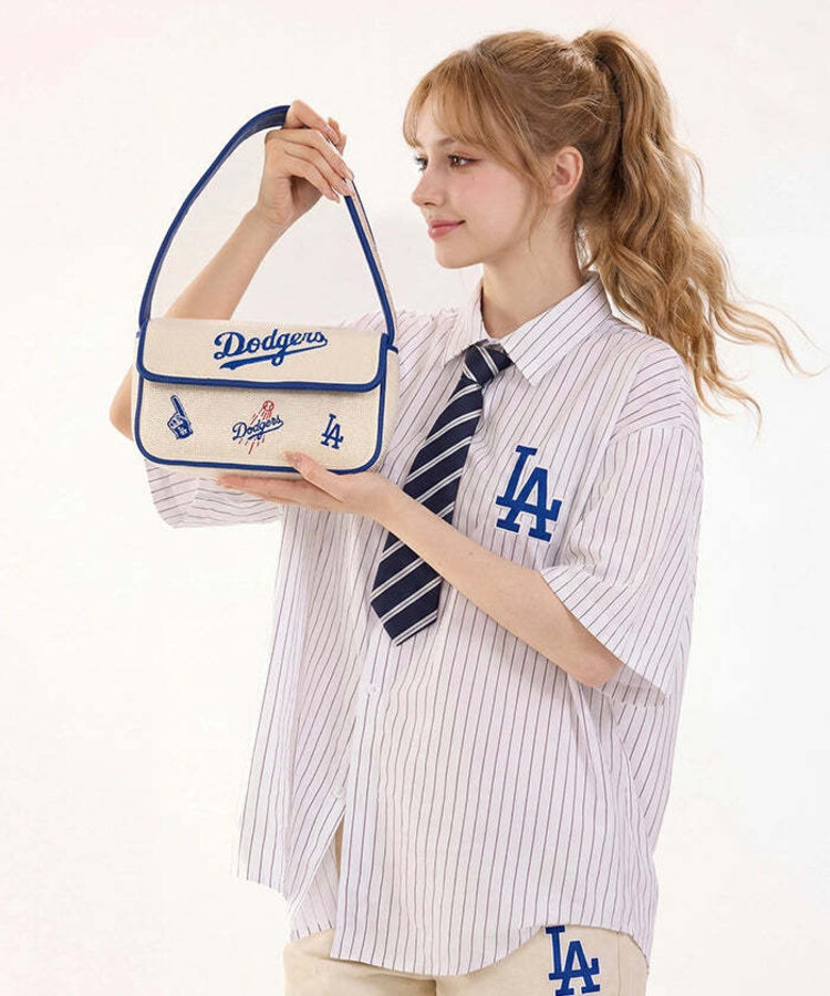 LA Dodgers Beaded Bag