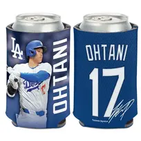 Wincraft MLB Los Angeles Dodgers Shohei Ohtani Can Cooler 12 oz