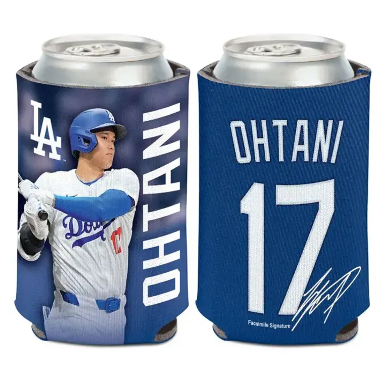 Wincraft MLB Los Angeles Dodgers Shohei Ohtani Can Cooler 12 oz